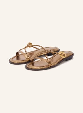 Reiss Mules Raina zlatá