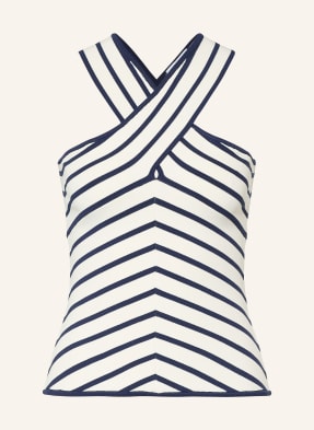 Reiss Top Aria blau
