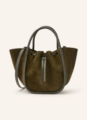 Proenza Schouler Kabelka Small olivová / stříbrná