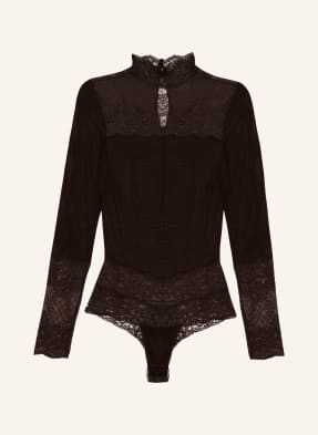 Marie Jo Body Musea Aus Mesh Mit Pailletten braun