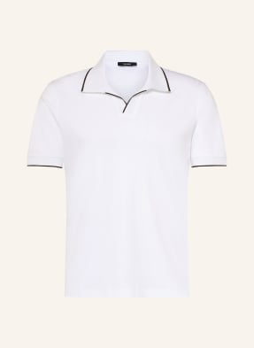 Reiss Jersey-Poloshirt Nico weiss