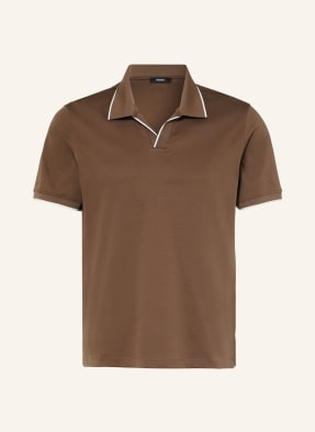 Reiss Jersey-Poloshirt Nico beige