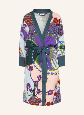 Mey Dámské Kimono Řady Secret Glade zelená / fialová / tmavě modrá