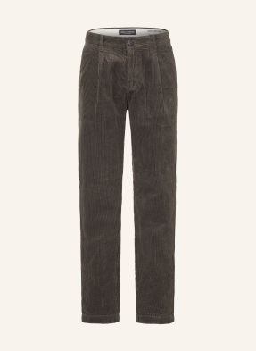 Marc O'polo Kordové Kalhoty Osby Tapered Fit tmavě šedá
