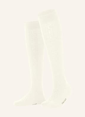 Falke Kniestrümpfe Declivity Mit Merinowolle weiss