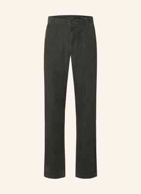 Marc O'polo Kordové Kalhoty Mads Jogger Regular Fit tmavě hnědá