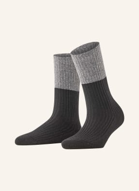 Falke Strümpfe Cosy Wool Mit Glitzergarn schwarz