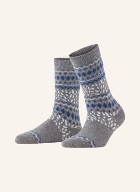 Falke Socken Cosy Wool grau