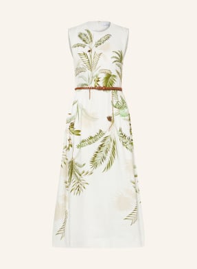 Reiss Leinenkleid Palma weiss