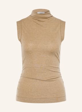Reiss Top Hattie světle hnědá