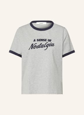 Ba&Sh Tričko Rosta šedá / tmavě modrá
