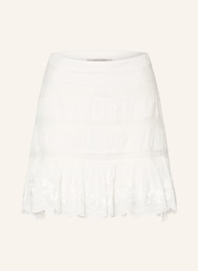 Allsaints Sukně Masie S Krajkou A Volánky bílá