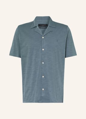 Allsaints Letní Košile Robson, Volný Střih černošedá