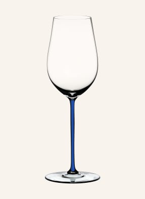 Riedel Sklenice Na Víno Fatto A Mano By Riedel Riesling/ Zinfandel bílá / tmavě modrá