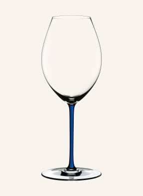 Riedel Sklenice Na Víno Fatto A Mano By Riedel Syrah bílá / tmavě modrá