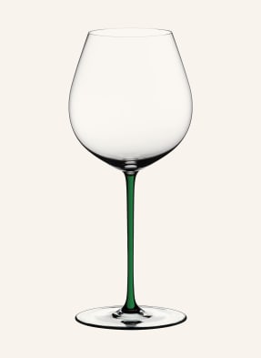 Riedel Sklenice Na Víno Fatto A Mano By Riedel Pinot Noir bílá / zelená