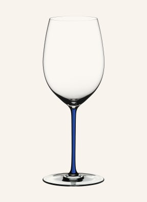 Riedel Sklenice Na Víno Fatto A Mano By Riedel Cabernet/ Merlot bílá / tmavě modrá