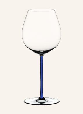 Riedel Sklenice Na Víno Fatto A Mano By Riedel Pinot Noir bílá / tmavě modrá