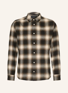 Allsaints Flanelová Košile Baseline Relaxed Fit černá
