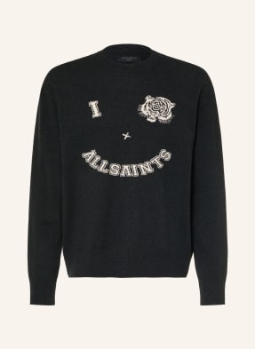 Allsaints Svetry Grinner černá / režná