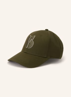 Ba&Sh Cap Heloa tmavě zelená / krémová