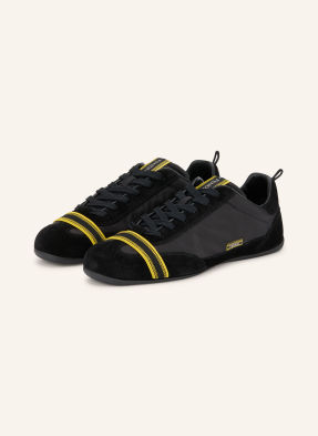 Fendi Sneakersy černá / žlutá