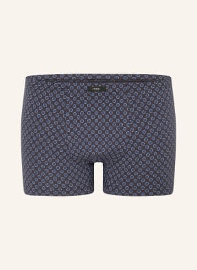 Mey Boxershorts Serie White Squares grau