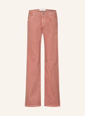 Ba&Sh Široké Džíny Vana pink pink