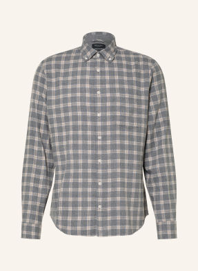 Maerz Muenchen Flanelová Košile Modern Fit šedá / béžová / černošedá