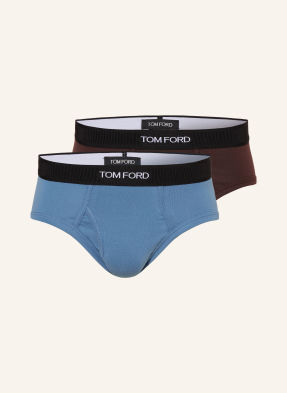 Tom Ford 2er-Pack Slips braun