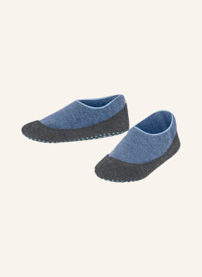 Falke Stoppersocken Cosy Slipper Aus Merinowolle blau
