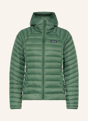 Patagonia Lehká Péřová Vesta Down Sweater zelená
