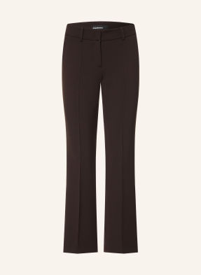 Cambio Bootcut-Hose Farah braun