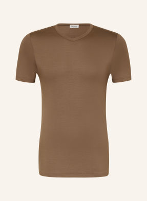 Zimmerli Tričko Pureness hnědá