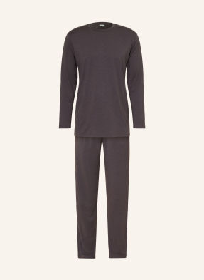 Zimmerli Pyžamo Cozy Comfort tmavě šedá