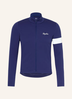 Rapha Softshellová Cyklistická Bunda Winter tmavě modrá / bílá