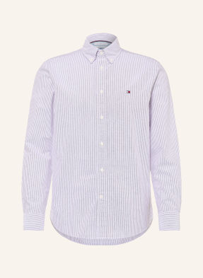 Tommy Hilfiger Košile Oxford Regular Fit tmavě červená / bílá