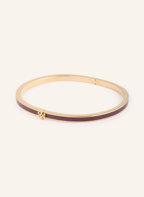 Tory Burch Náramek Thin Kira zlatá / tmavě červená