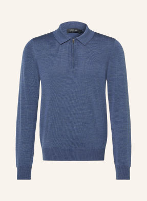 Maerz Muenchen Pullover Aus Merinowolle blau