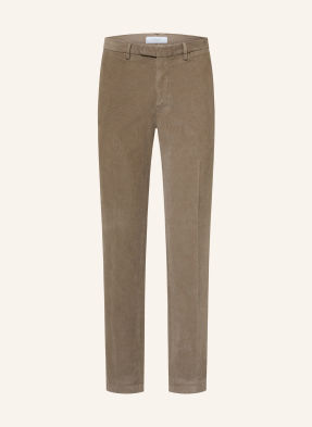 Boglioli Manšestrové Kalhoty Slim Fit 464 taupe