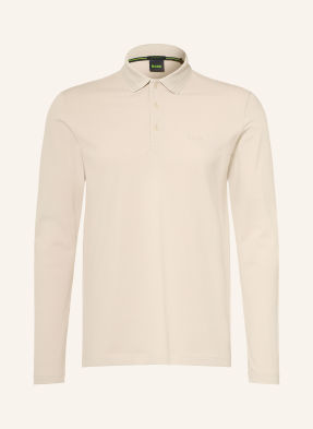 Boss Piqué-Poloshirt Plisy Regular Fit beige