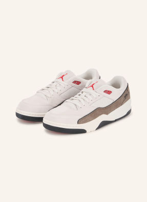Jordan Sneakersy Jordan Flight Court režná / šedá / červená