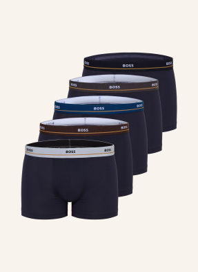 Boss 5er-Pack Boxershorts Essential blau