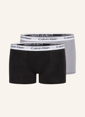 Calvin Klein 2er-Pack Boxershorts Icon Cotton Stretch schwarz