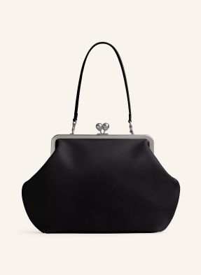 Coach Handtasche Kisslock Frame Large schwarz
