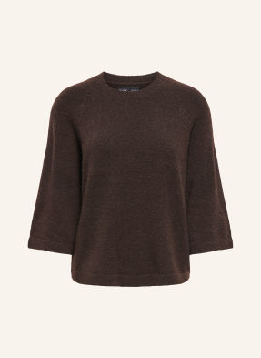 Only Strickshirt Mit 3/4-Arm braun