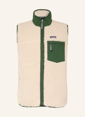 Patagonia Funkční Vesta Classic Retro-X® bílá / tmavě zelená