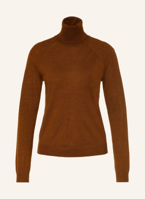 Boss Rollkragenpullover Frizani braun
