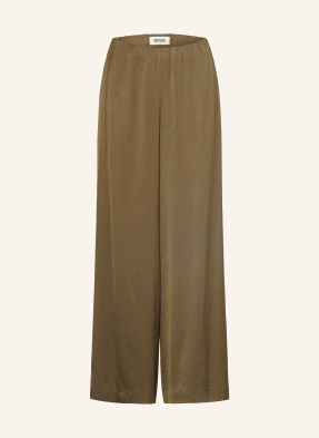 Drykorn Saténové Kalhoty Tweezer khaki