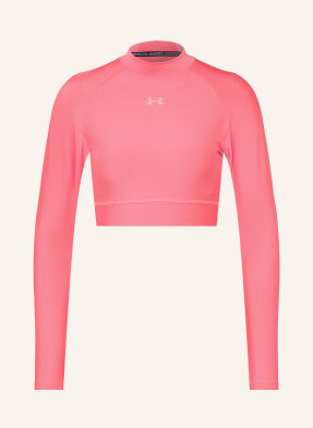 Under Armour Cropped-Funktionsshirt Heatgear® pink